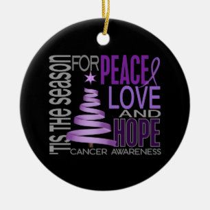 Cancer Christmas 1 Ornaments