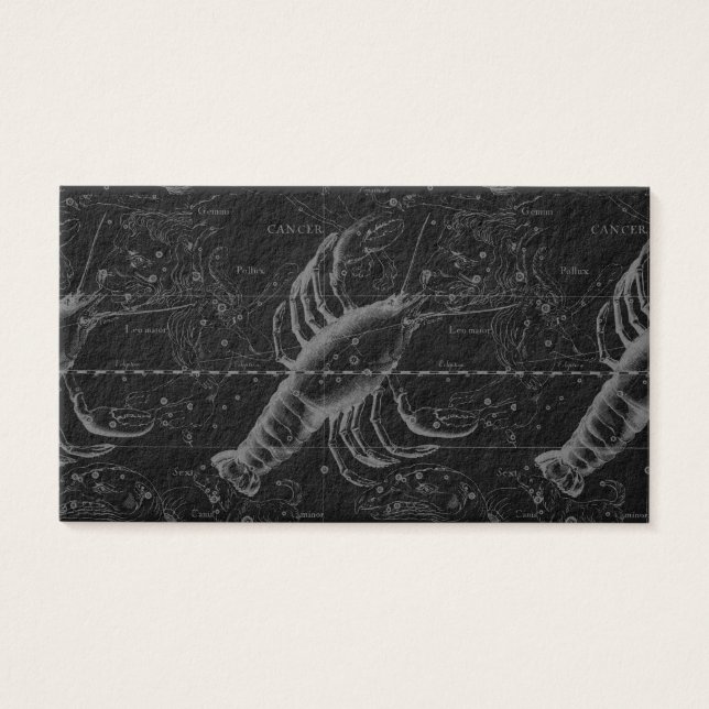 Cancer Constellation Hevelius 1690 Décor (Devant)