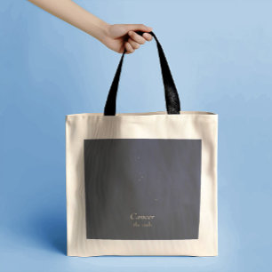 Cancer Constellation Tote Bag