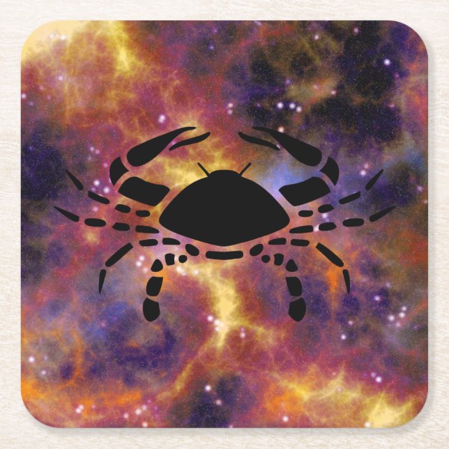 cancer crab coasters (Front)