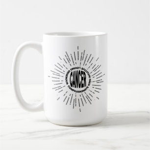 Cancer Crab June Birthday July Astrology Zodiac Coffee Mug
