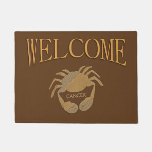 Cancer Crab Zodiac Doormat