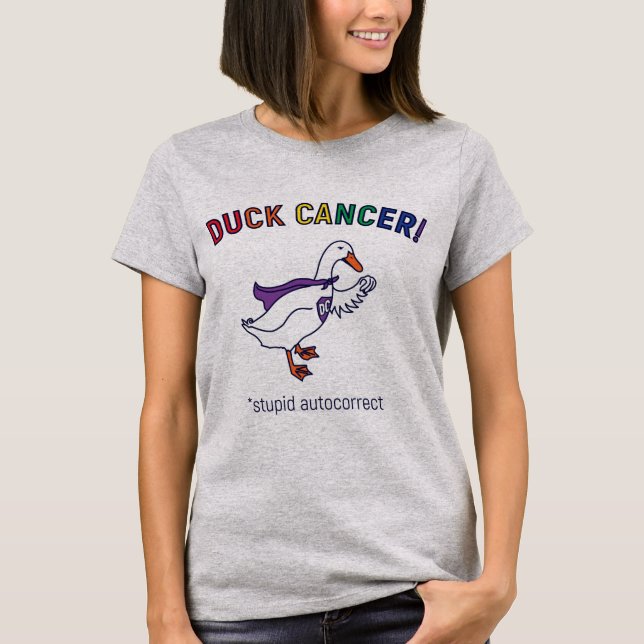 Cancer de canard - T-shirt (Devant)