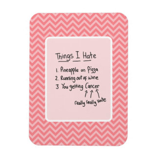 Cancer Diagnosis Light Humor  Magnet