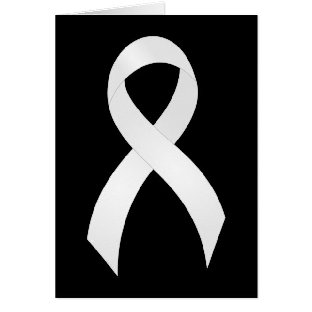 Cancer du poumon Ribbon blanc (Devant)