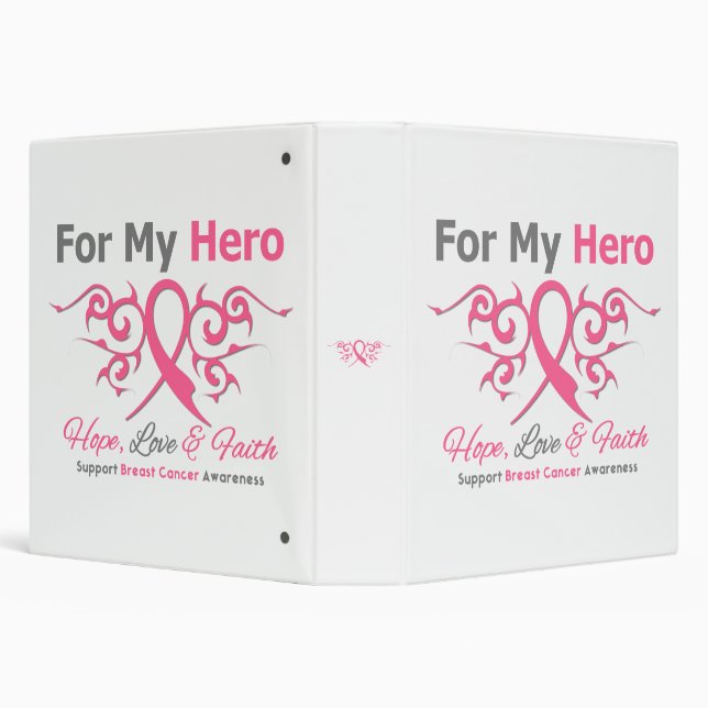 Cancer du sein pour mon Classeur de héros (Arrière-plan)
