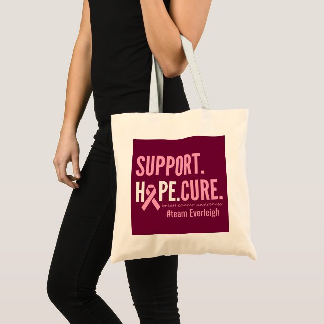 cancer du sein Sacs fourre-tout personnalisés (Devant (produit))