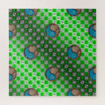 Cancer & Earth Goat Jigsaw Puzzle<br><div class="desc">For those born under the sign of Cancer in the Year of the Earth Goat.</div>