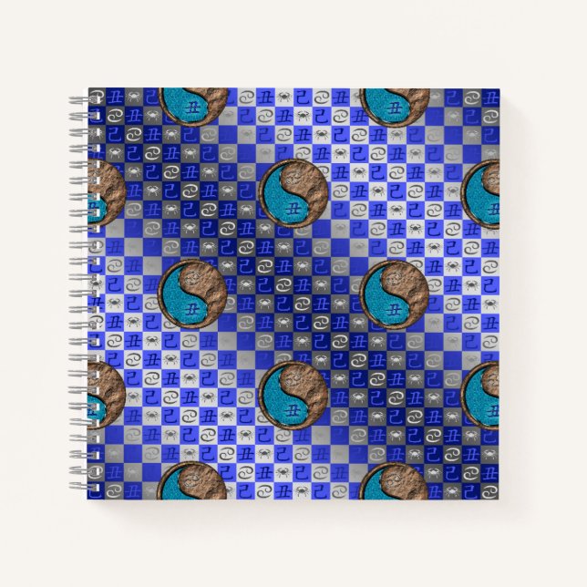 Cancer & Earth Ox Notebook (Front)
