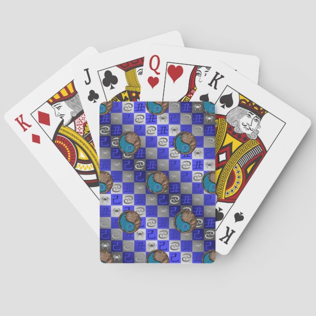 Cancer & Earth Ox Playing Cards (Back)