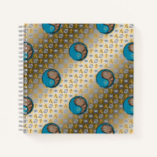 Cancer & Earth Rat Notebook
