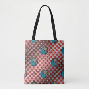 Cancer & Earth Tiger Tote Bag