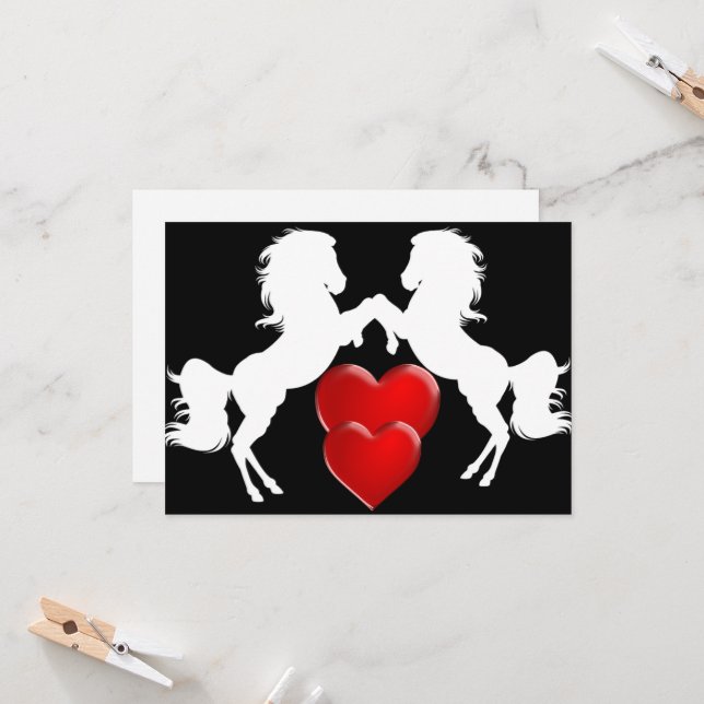 Cancer Encouragement Support Motivation Hearts Card (Front/Back In Situ)