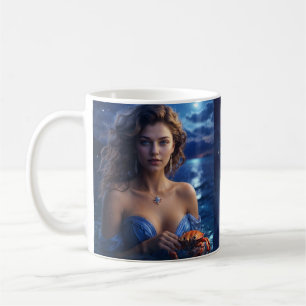 Cancer Femme Café Astrologique Mug