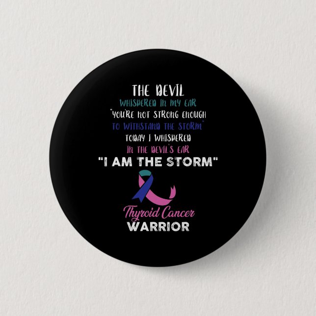 Cancer Fight Cancer Ribbon 2  Inch Round Button (Front)