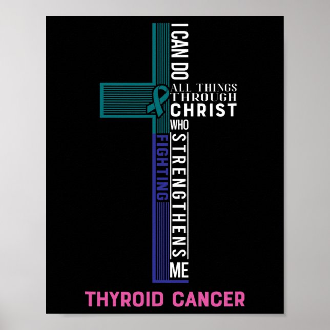 Cancer Fight Cancer Ribbon 7  Poster (Front)