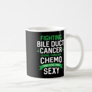 Cancer Fighter Bile Duct Cancer Patient Chemo Ther Coffee Mug
