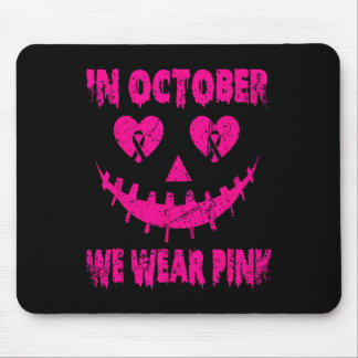 Cancer Fighters Emble Get Your Pink Jackolantern T Mouse Pad
