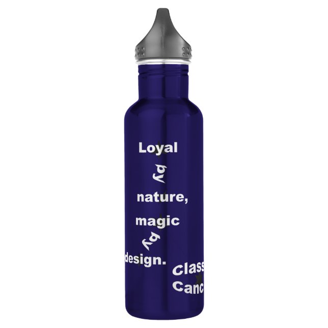 Cancer Fun & Inspiring Design for Daily Use & Gift 710 Ml Water Bottle (Left)