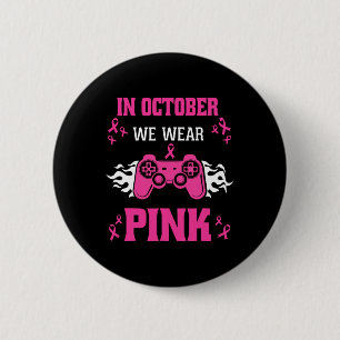 Cancer Gaming Kids Boys Youth  2 Inch Round Button