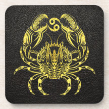 Cancer Gold on Leather