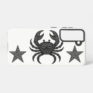 Cancer — Haunted Ink Zodiac Crab Samsung Galaxy Case