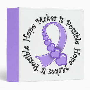 Cancer -  Hope Makes It Possible Binders
