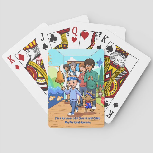 Cancer Inspirational Playing Cards (Back)