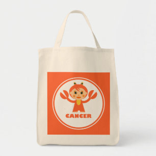 Cancer is my zodiac sign tote bag