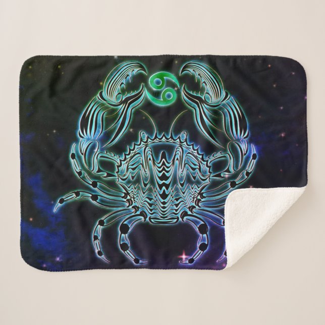 cancer la couverture zodiaque crabe (Devant (Horizontal))