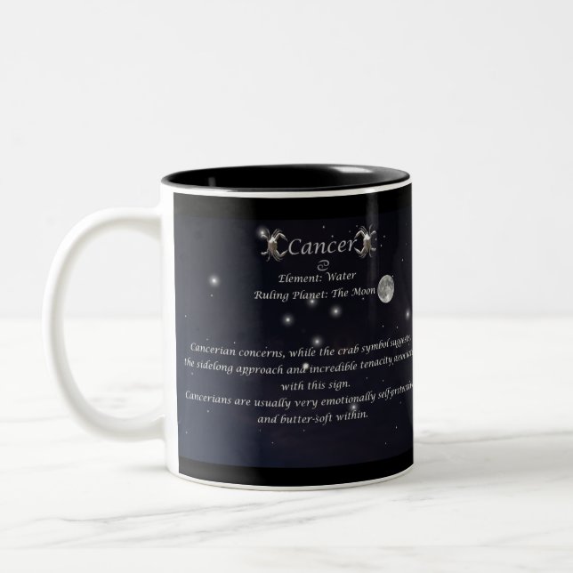 Cancer la tasse de collection de zodiaque (Gauche)