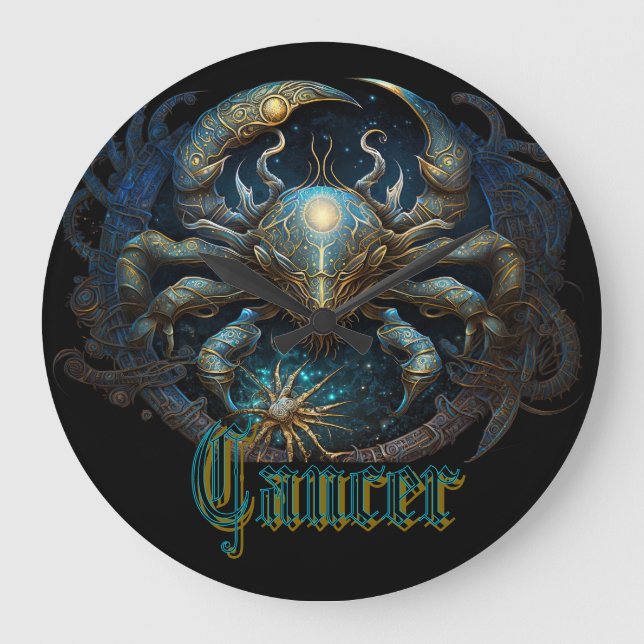 Cancer Large Clock (Front)