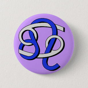 Cancer & Leo GyB 2 Inch Round Button