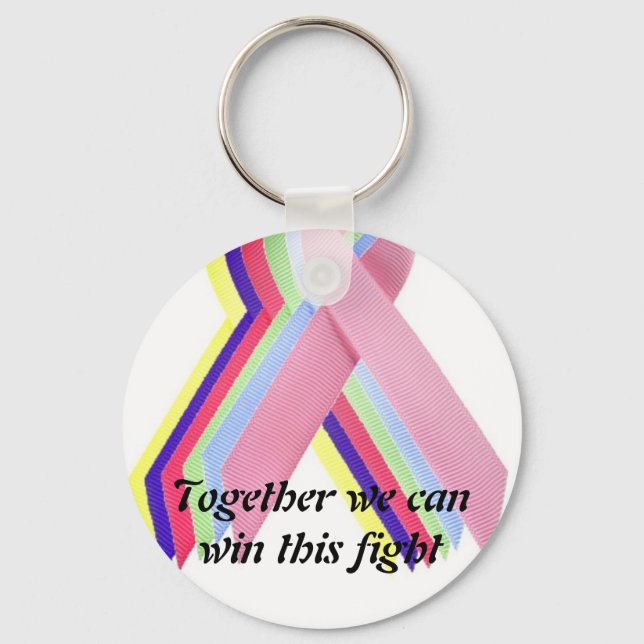 Cancer Logo Keychain (Front)