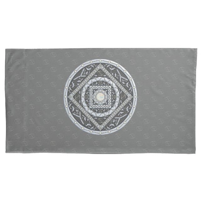 Cancer Mandala Pillowcase (Front)