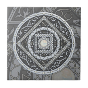Cancer Mandala Tile