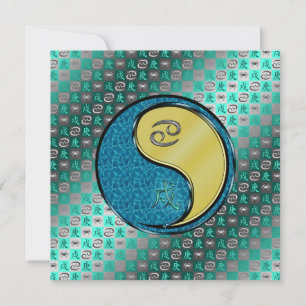 Cancer & Metal Dog Card