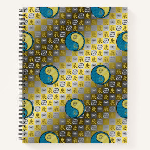 Cancer & Metal Dragon Notebook