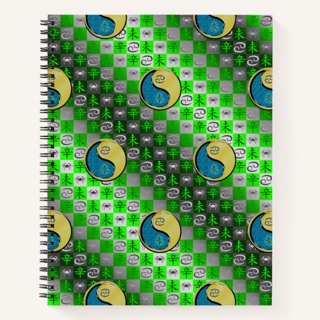 Cancer & Metal Goat Notebook (Front)