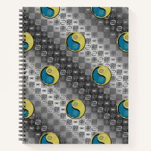 Cancer & Metal Rabbit Spiral Notebook