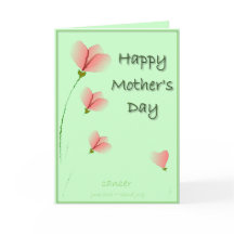 Cancer Mother's Day Card.