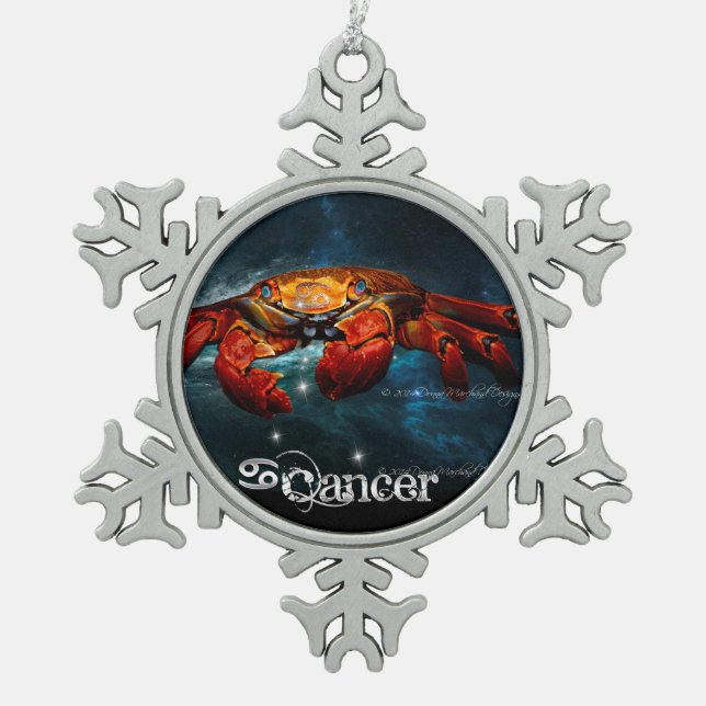 Cancer Ornament (Front)