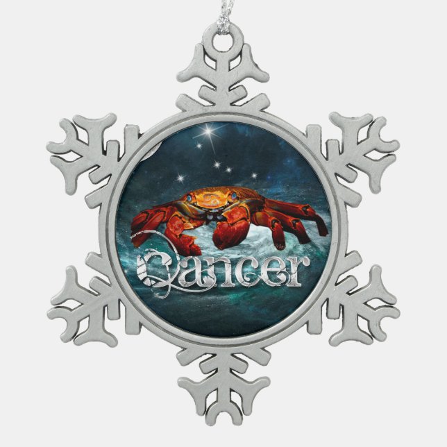 Cancer Ornament (Front)