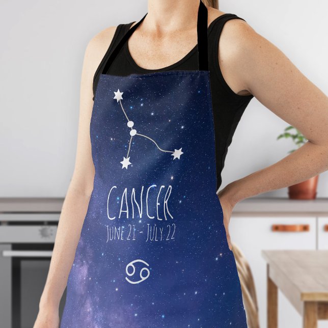 Cancer | Personalized Zodiac Constellation Apron (Creator Uploaded)