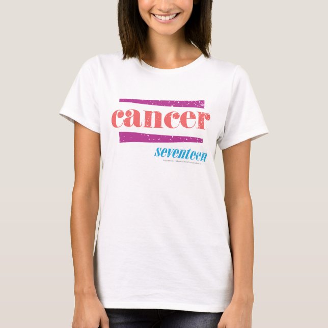 Cancer Pink T-Shirt (Front)