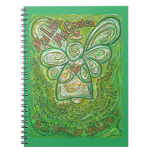 Cancer Poem Green Angel Art Journal Carnet