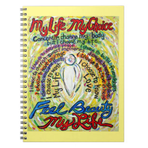 Cancer Poem White Angel Art Journal Carnet