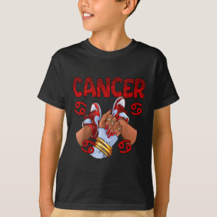 Cancer Queen Birthday Women Sneakers Zodiac Sign B T-Shirt
