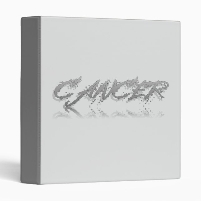 Cancer Reflection Binder (Front/Spine)