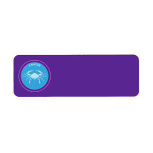 Cancer Return Address Label